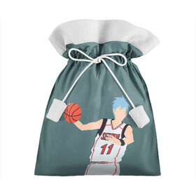 Подарочный 3D мешок с принтом Tetsuya Kuroko в Петрозаводске, 100% полиэстер | Размер: 29*39 см | basket | basketball | kuroko | kuroko no basket | phantom | tetsu | tetsuya | баскетбол | куроко | тэцу | тэцуя | фантом