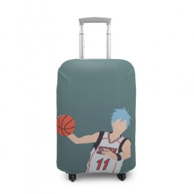 Чехол для чемодана 3D с принтом Tetsuya Kuroko в Петрозаводске, 86% полиэфир, 14% спандекс | двустороннее нанесение принта, прорези для ручек и колес | Тематика изображения на принте: basket | basketball | kuroko | kuroko no basket | phantom | tetsu | tetsuya | баскетбол | куроко | тэцу | тэцуя | фантом