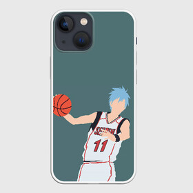 Чехол для iPhone 13 mini с принтом Tetsuya Kuroko в Петрозаводске,  |  | Тематика изображения на принте: basket | basketball | kuroko | kuroko no basket | phantom | tetsu | tetsuya | баскетбол | куроко | тэцу | тэцуя | фантом