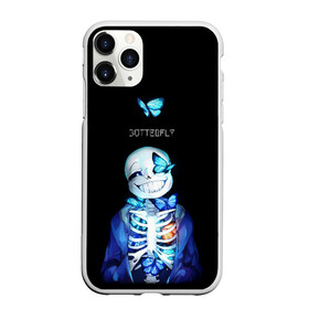 Чехол для iPhone 11 Pro матовый с принтом Undertale в Петрозаводске, Силикон |  | sans | undertale | андертале | андертейл | игра | подземная история | подземная сказка | санс | ундертале