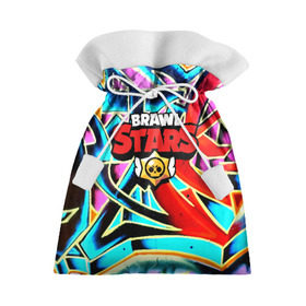 Подарочный 3D мешок с принтом BRAWL STARS в Петрозаводске, 100% полиэстер | Размер: 29*39 см | android | brawl stars | games | mobile game | stars | игры | мобильные игры