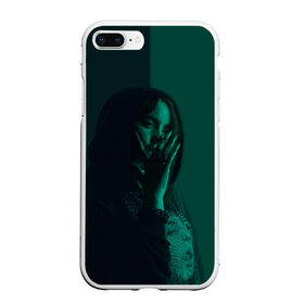 Чехол для iPhone 7Plus/8 Plus матовый с принтом BILLIE EILISH в Петрозаводске, Силикон | Область печати: задняя сторона чехла, без боковых панелей | bilie | billi | billie | eilish | eillish | elish | ellish | айлиш | алиш | били | билли | эйлиш | элиш