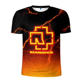 Мужская футболка 3D спортивная с принтом RAMMSTEIN (FIRE STORM) в Петрозаводске, 100% полиэстер с улучшенными характеристиками | приталенный силуэт, круглая горловина, широкие плечи, сужается к линии бедра | rammstein | rock | sehnsucht | германия | группа | немецкая | немецкий | раммштаен | раммштайн | рамштаен | рамштайн | рок