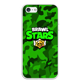 Чехол для iPhone 5/5S матовый с принтом BRAWL STARS в Петрозаводске, Силикон | Область печати: задняя сторона чехла, без боковых панелей | brawl stars | bull | colt | leon | stars | берли | бо | брок | ворон | джесси | динамайк | дэррил | кольт | леон | мортис | нита | пайпер | пенни | поко | пэм | рикошет | спайк | тара | фрэнк | шелли | эль примо