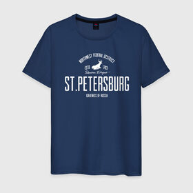 Мужская футболка хлопок с принтом Питер Iron в Петрозаводске, 100% хлопок | прямой крой, круглый вырез горловины, длина до линии бедер, слегка спущенное плечо. | spb | ленинград | питер | санкт петербург | спб | я люблю питер