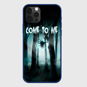Чехол для iPhone 12 Pro Max с принтом Призрак в лесу в Петрозаводске, Силикон |  | Тематика изображения на принте: come to me | deat | die | деревья | иди ко мне | лес | магия | ночь | отвали | приведение | призрак | рука | туман | ужас | ужастик | ужасы