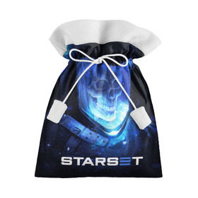 Подарочный 3D мешок с принтом Starset в Петрозаводске, 100% полиэстер | Размер: 29*39 см | logo | rock | starset | лого | рок | старсет