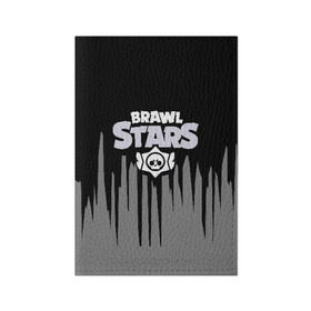 Обложка для паспорта матовая кожа с принтом BRAWL STARS в Петрозаводске, натуральная матовая кожа | размер 19,3 х 13,7 см; прозрачные пластиковые крепления | android | brawl stars | games | mobile game | stars | игры | мобильные игры