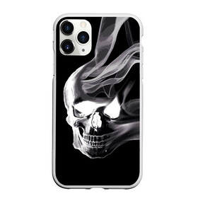 Чехол для iPhone 11 Pro Max матовый с принтом Wind в Петрозаводске, Силикон |  | grin | jaw | orbits | skull | smoke | teeth | wind | ветер | глазницы | дым | зубы | оскал | череп