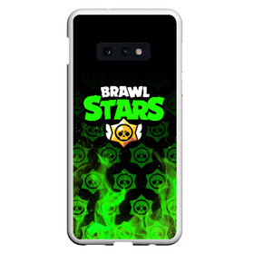 Чехол для Samsung S10E с принтом BRAWL STARS в Петрозаводске, Силикон | Область печати: задняя сторона чехла, без боковых панелей | brawl stars | bull | colt | leon | stars | берли | бо | брок | ворон | джесси | динамайк | дэррил | кольт | леон | мортис | нита | пайпер | пенни | поко | пэм | рикошет | спайк | тара | фрэнк | шелли | эль примо