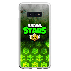 Чехол для Samsung S10E с принтом BRAWL STARS в Петрозаводске, Силикон | Область печати: задняя сторона чехла, без боковых панелей | brawl stars | bull | colt | leon | stars | берли | бо | брок | ворон | джесси | динамайк | дэррил | кольт | леон | мортис | нита | пайпер | пенни | поко | пэм | рикошет | спайк | тара | фрэнк | шелли | эль примо