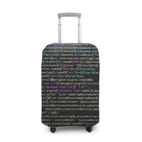 Чехол для чемодана 3D с принтом PHP CODE в Петрозаводске, 86% полиэфир, 14% спандекс | двустороннее нанесение принта, прорези для ручек и колес | hugo weaving | pc | the matrix | код | компьютеры | матрица | матрица 4 | программист | программный код | цифры