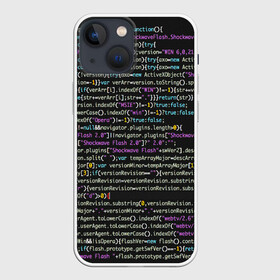 Чехол для iPhone 13 mini с принтом PHP CODE в Петрозаводске,  |  | hugo weaving | pc | the matrix | код | компьютеры | матрица | матрица 4 | программист | программный код | цифры