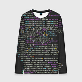 Мужской лонгслив 3D с принтом PHP CODE в Петрозаводске, 100% полиэстер | длинные рукава, круглый вырез горловины, полуприлегающий силуэт | hugo weaving | pc | the matrix | код | компьютеры | матрица | матрица 4 | программист | программный код | цифры