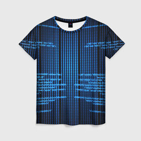 Женская футболка 3D с принтом КОДЫ в Петрозаводске, 100% полиэфир ( синтетическое хлопкоподобное полотно) | прямой крой, круглый вырез горловины, длина до линии бедер | hugo weaving | pc | the matrix | код | компьютеры | матрица | матрица 4 | программист | программный код | цифры