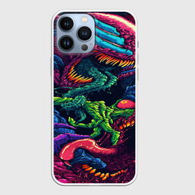 Чехол для iPhone 13 Pro Max с принтом CS GO hyper beast skin в Петрозаводске,  |  | Тематика изображения на принте: awp | counter strike | cs go | cs go global offensive | hyper beast | skin cs | team cs | команды cs | скины оружия | скоростной зверь | хайпер бист