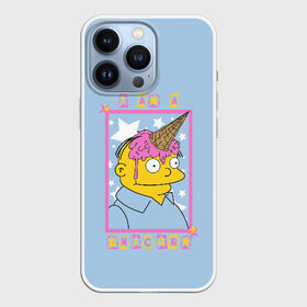 Чехол для iPhone 13 Pro с принтом I am a Unicorn в Петрозаводске,  |  | bart | deliciouse | family | homer | lisa | maggy | marge | ralph | simpsons | simpsonsfamily | unicorn | wiggum | барт | виггам | гомер | еда | единорог | лиза | мегги | ральф | семья | симпсоны