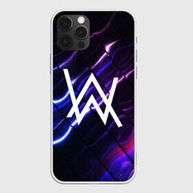 Чехол для iPhone 12 Pro с принтом ALAN WALKER в Петрозаводске, силикон | область печати: задняя сторона чехла, без боковых панелей | alan walker | aw | electro | electro music | music | алан уокер | музыка | музыкант | электро | электронная музыка