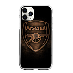 Чехол для iPhone 11 Pro матовый с принтом Arsenal в Петрозаводске, Силикон |  | arsenal | arsenal fc | the gunners | английский клуб | арсенал | лондон | лондонский арсенал | премьер лига | футбол | футболист | футбольный клуб