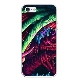 Чехол для iPhone 5/5S матовый с принтом HYPER BEAST в Петрозаводске, Силикон | Область печати: задняя сторона чехла, без боковых панелей | awp | counter strike | cs go | cs go global offensive | hyper beast | skin cs | team cs | команды cs | скины оружия | скоростной зверь | хайпер бист