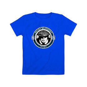 Детская футболка хлопок с принтом FC PEAKY BLINDERS в Петрозаводске, 100% хлопок | круглый вырез горловины, полуприлегающий силуэт, длина до линии бедер | Тематика изображения на принте: 