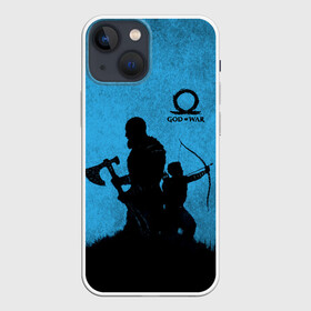 Чехол для iPhone 13 mini с принтом God of War в Петрозаводске,  |  | god | playstation | war | атрей | бог | войны | кратос | левиафан | лук | лучник | призрак спарты | топор