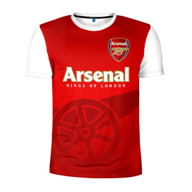 Мужская футболка 3D спортивная с принтом Arsenal в Петрозаводске, 100% полиэстер с улучшенными характеристиками | приталенный силуэт, круглая горловина, широкие плечи, сужается к линии бедра | arsenal | arsenal fc | the gunners | английский клуб | арсенал | лондон | лондонский арсенал | премьер лига | футбол | футболист | футбольный клуб