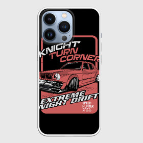 Чехол для iPhone 13 Pro с принтом Extreme night drift в Петрозаводске,  |  | Тематика изображения на принте: auto | car | cars | concept | crash | drift | drifting | extreme | fast | garage | race | racing | rally | super | turbo | автомобил | быстрый | дрифт | классика | экстрим