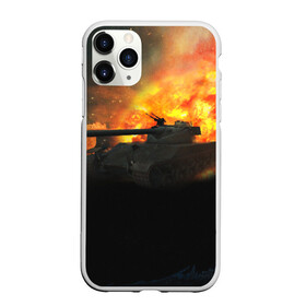 Чехол для iPhone 11 Pro Max матовый с принтом ТАНК В ОГНЕ в Петрозаводске, Силикон |  | game | tank | war | боевой танк | война | выстрел | дым | игра | искры | огонь | пламя | танк | танкист | техника