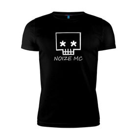 Мужская футболка премиум с принтом Noize MC в Петрозаводске, 92% хлопок, 8% лайкра | приталенный силуэт, круглый вырез ворота, длина до линии бедра, короткий рукав | music | noize mc | rap | trend | музыка | новинки | рэп | тренды