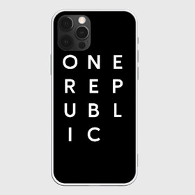 Чехол для iPhone 12 Pro Max с принтом One Republic (+спина) в Петрозаводске, Силикон |  | Тематика изображения на принте: one republic | уан репаблик