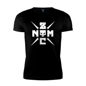 Мужская футболка премиум с принтом Noize MC в Петрозаводске, 92% хлопок, 8% лайкра | приталенный силуэт, круглый вырез ворота, длина до линии бедра, короткий рукав | noize | noize mc | нойз | нойз мс