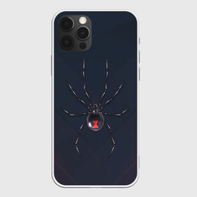 Чехол для iPhone 12 Pro Max с принтом Каракурт в Петрозаводске, Силикон |  | marvel | spider | австралия | арахнофобия | вдова | кокон | красная | марвел | муха | насекомое | нить | паутина | полосы | сеть | спайдер | супергерой | тарантул | укус | фобия | черная | яд