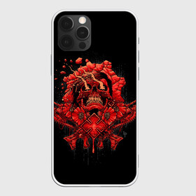 Чехол для iPhone 12 Pro с принтом Gears of war в Петрозаводске, силикон | область печати: задняя сторона чехла, без боковых панелей | gears | gears of war | гиарс | маркус | феникс