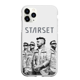 Чехол для iPhone 11 Pro Max матовый с принтом Starset Band в Петрозаводске, Силикон |  | logo | rock | starset | лого | рок | старсет