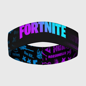 Повязка на голову 3D с принтом FORTNITE 10 СЕЗОН в Петрозаводске,  |  | fortnite | fortnite 2 | fortnite x маршмелло | ikonik | marshmello | ninja | ninja streamer | иконик | ниндзя | пили | фортнайт | фортнайт 2 | фортнайт глава 2