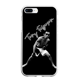 Чехол для iPhone 7Plus/8 Plus матовый с принтом Tony Ferguson в Петрозаводске, Силикон | Область печати: задняя сторона чехла, без боковых панелей | el cucuy | ferguson | goin diamond | mma | tony | ufc | бабай. бабайка | бокс | борьба | джиу джитсу | тони | фергюсон | эль кукуй