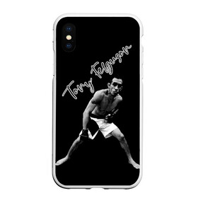 Чехол для iPhone XS Max матовый с принтом Tony Ferguson в Петрозаводске, Силикон | Область печати: задняя сторона чехла, без боковых панелей | el cucuy | ferguson | goin diamond | mma | tony | ufc | бабай. бабайка | бокс | борьба | джиу джитсу | тони | фергюсон | эль кукуй