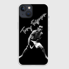 Чехол для iPhone 13 с принтом Tony Ferguson в Петрозаводске,  |  | el cucuy | ferguson | goin diamond | mma | tony | ufc | бабай. бабайка | бокс | борьба | джиу джитсу | тони | фергюсон | эль кукуй