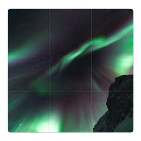 Магнитный плакат 3Х3 с принтом Северное сияние в Петрозаводске, Полимерный материал с магнитным слоем | 9 деталей размером 9*9 см | звезда | звездное | звезды | космический | космос | космосе | небо | север | северное | сияние | сиянием | сияния
