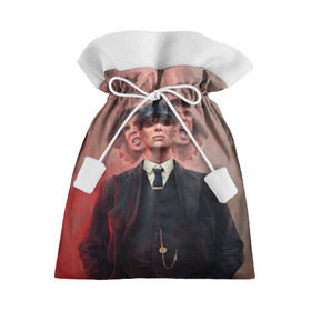 Подарочный 3D мешок с принтом Peaky Blinders в Петрозаводске, 100% полиэстер | Размер: 29*39 см | blinders | peaky | shelby | thomas | козырьки | острые | сериалы | томас | шелби