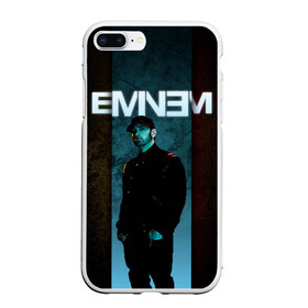 Чехол для iPhone 7Plus/8 Plus матовый с принтом Eminem в Петрозаводске, Силикон | Область печати: задняя сторона чехла, без боковых панелей | emenem | eminem | hip hop | hiphop | kamikaze | marshal mathers | marshall | marshall mathers | rap | rap god | revival | slim shadi | slim shady | venom | еминем | олдскул | реп | рэп | хипхоп | эминем