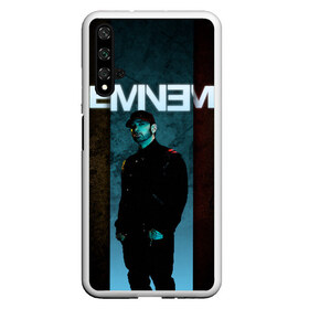 Чехол для Honor 20 с принтом Eminem в Петрозаводске, Силикон | Область печати: задняя сторона чехла, без боковых панелей | emenem | eminem | hip hop | hiphop | kamikaze | marshal mathers | marshall | marshall mathers | rap | rap god | revival | slim shadi | slim shady | venom | еминем | олдскул | реп | рэп | хипхоп | эминем