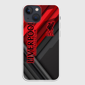 Чехол для iPhone 13 mini с принтом Liverpool F.C. в Петрозаводске,  |  | anfield | champions league | doelpunt | espn | goals | league | lfc | liverpool fc | madrid | melwood | mo salah | premier | voetbal | ziggo | британский | клуб | ливерпуль | футбольный