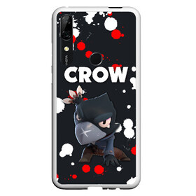 Чехол для Honor P Smart Z с принтом BRAWL STARS CROW в Петрозаводске, Силикон | Область печати: задняя сторона чехла, без боковых панелей | android | brawl stars | colt | crow | games | leon | penny | poco. | shelly | spike | wanted | брав | бравл старс | звезды | игры | мобильные игры | старс