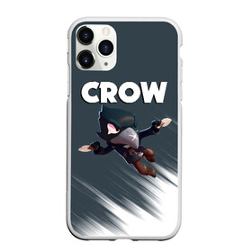 Чехол для iPhone 11 Pro матовый с принтом BRAWL STARS CROW в Петрозаводске, Силикон |  | brawl stars | bull | colt | crow | leon | stars | берли | бо | брок | ворон | джесси | динамайк | дэррил | кольт | леон | мортис | нита | пайпер | пенни | поко | пэм | рикошет | спайк | фрэнк | шелли | эль примо