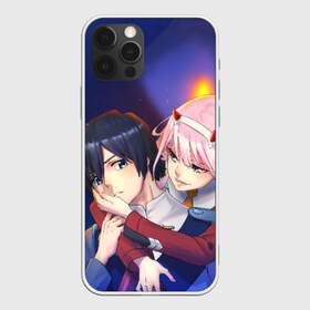 Чехол для iPhone 12 Pro Max с принтом Darling In The Franxx в Петрозаводске, Силикон |  | Тематика изображения на принте: 02 | anime | darling in the franxx | hiro | manga | zero two | аниме | ахегао | любимый во франксе | манга | милый во франксе | ноль два | хиро