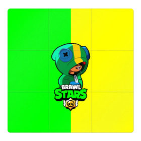 Магнитный плакат 3Х3 с принтом Brawl Stars LEON в Петрозаводске, Полимерный материал с магнитным слоем | 9 деталей размером 9*9 см | brawl | brawl stars | crow | leon | stars | бравл | бравл старс | браво старс | игра | компьютерная | кров | леон | онлайн | старс