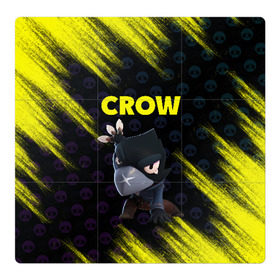 Магнитный плакат 3Х3 с принтом Brawl Stars CROW в Петрозаводске, Полимерный материал с магнитным слоем | 9 деталей размером 9*9 см | brawl | brawl stars | crow | leon | stars | бравл | бравл старс | браво старс | игра | компьютерная | кров | леон | онлайн | старс