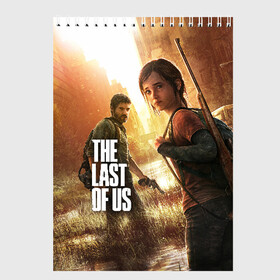 Скетчбук с принтом THE LAST OF US в Петрозаводске, 100% бумага
 | 48 листов, плотность листов — 100 г/м2, плотность картонной обложки — 250 г/м2. Листы скреплены сверху удобной пружинной спиралью | cicadas | fireflies | the last of us | the last of us part 2 | джоэл | последние из нас | цикады | элли